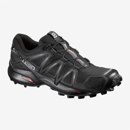 Buty do Biegania Damskie Salomon SPEEDCROSS 4 W Czarne - PL 0-HOJP